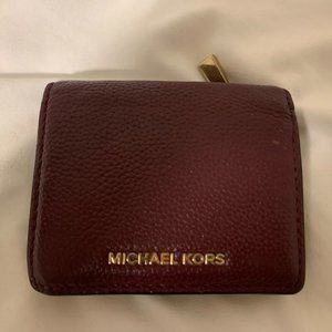 Michael Kors Burgundy Wallet